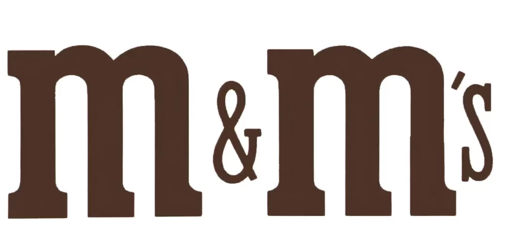 Logo M&M's 1971-1988