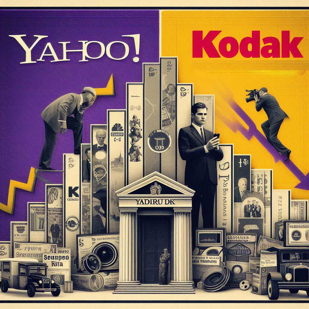 Những sai lầm của Yahoo và Kodak trong lịch sử công nghệ