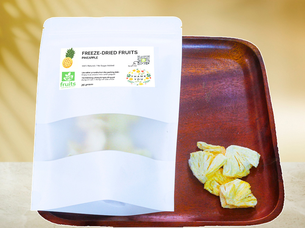Pineapple 35g Freeze Dried Snack - Image 2