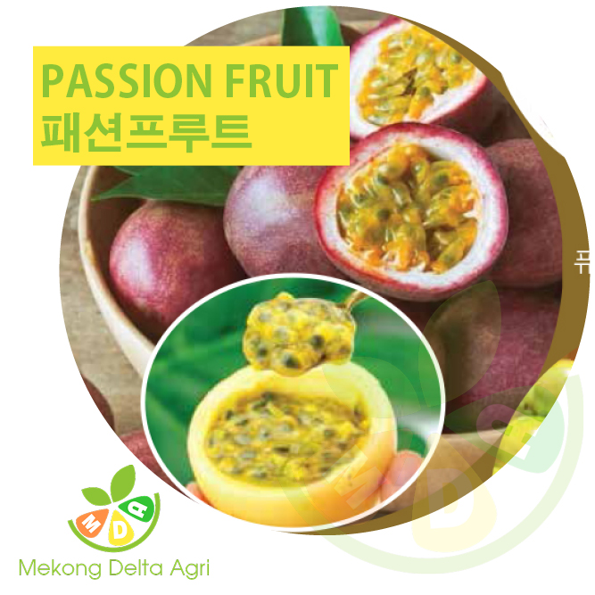 passionfruit - 패션프루트 - chanh dây Mekong Delta Agri