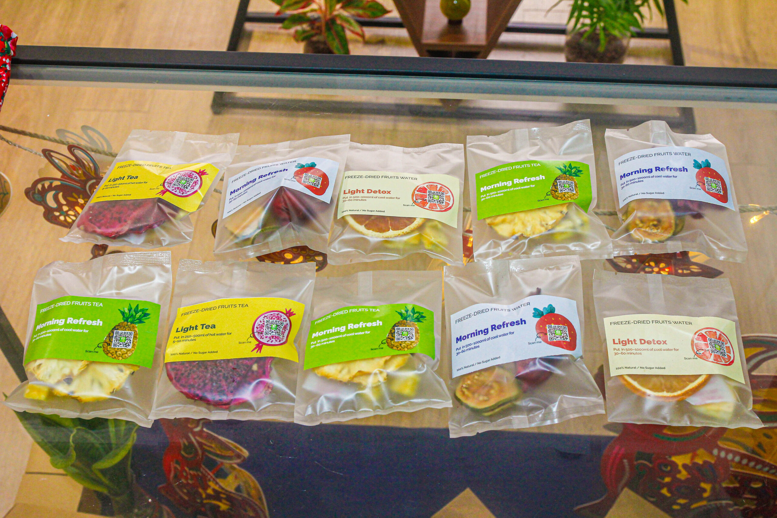 Light Tea Red Dragon Fruit - Water Infusion Pack - Image 3