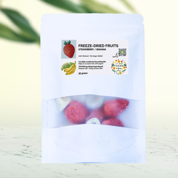 Strawberry/Banana 35g Freeze Dried Snack