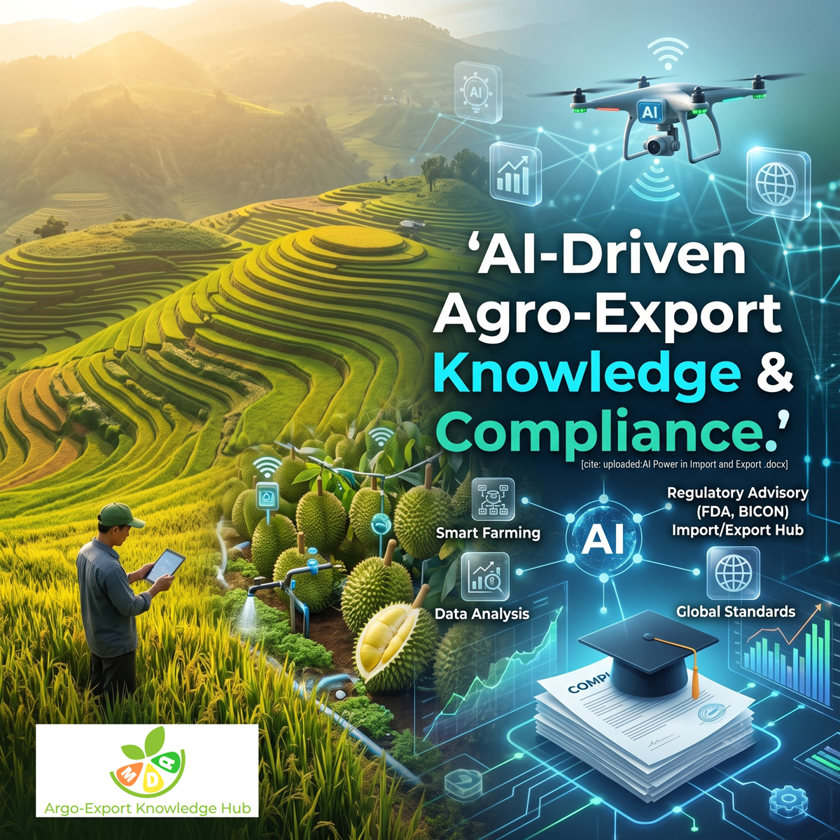 MDA Agro Hub - AI-Driven Agro-Export Knowledge & Compliance
